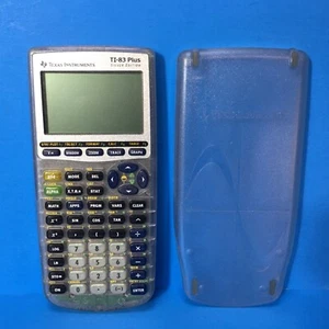 Texas Instruments Graphing Calculator TI-83 Plus Silver Edition w/Clear Cover - Picture 1 of 6