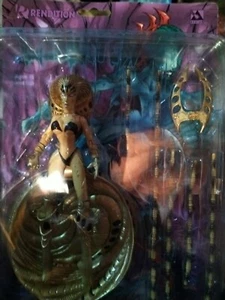 1998 Gold Variant Webwitch 7" Rendition Action Figure Entity Comics H2 - Picture 1 of 1