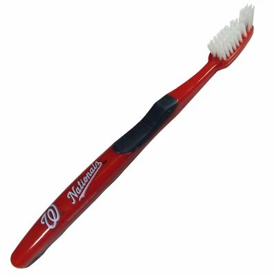 Washington Nationals Adult Soft Toothbrush MLB Baseball Licensed - Image 1 of 3
