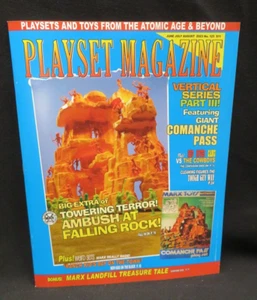 Playset Magazine #125 covers Marx Comanche Pass + Ambush vertical ps+ Red River - Picture 1 of 4