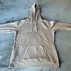 The North Face Women's Long Sleeve Gray Pullover Hooded Sweatshirt XL - Picture 1 of 15
