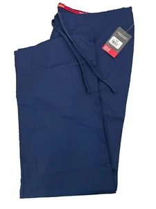 Dickies EDS Signature UNISEX Drawstring Navy Scrub Pants Back Pocket Size Medium - Picture 1 of 10