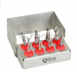 8 PCS Forets D'Implant Dentaire Chirurgical Externe - Smile Dental UK - Imagen 1 de 4