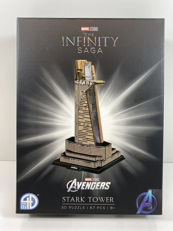 Marvel Stark Tower 3D Puzzle Brand 67PC 2022 4D MARVEL INFINITY