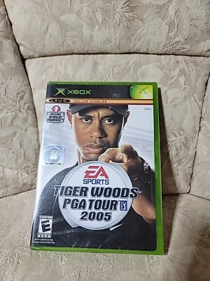 FACTORY SEALED! Tiger Woods PGA Tour 2005 - Xbox Game - Image 1 of 4