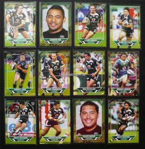 NRL 2011 WARRIORS SELECT CHAMPIONS TRADING CARDS FULL SET 12 Cards - Picture 1 of 1