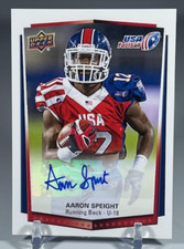 2015 Upper Deck USA Football U-18 Auto Aaron Speight #76 Auto