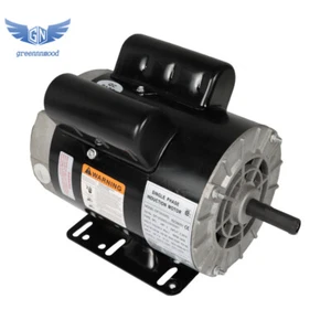 3/3.7/5 HP 3450 RPM Electric Motor Compressor Duty 1 Phase 56 Frame/56HZ Frame - Picture 1 of 18