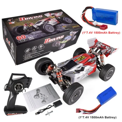 WLtoys XK 144012 4WD 1/14 Off Road Drift Racing 60KM/h Speed Vehicle RC RTF Cars - Image 1 of 4
