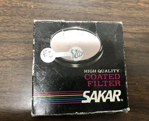 SAKAR 52mm HIGH QUALITY COATED FILTER - Picture 1 of 4