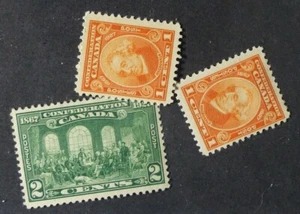 Stamps: Canada #266(2) ; 267 Hinged ; VF IRST799 - Picture 1 of 1
