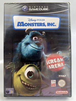 Gamecube Monsters Inc Scream Arena, ( 2002 ) UK Pal, Brand New Factory Sealed - Image 1 of 4