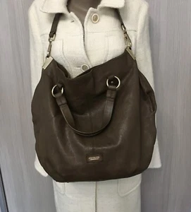 Max Mara Leather Hand/Shoulder Bag Brown - Picture 1 of 19