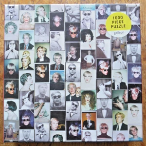 ANDY WARHOL Selfies NEW 1000 Piece Jigsaw Puzzle by GALISON 20 x 27 inches - Picture 1 of 3