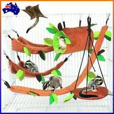 Pet Animal Hamster Bird Hanging Swing Hammock Rat Mouse Cage Rope Bed Toys