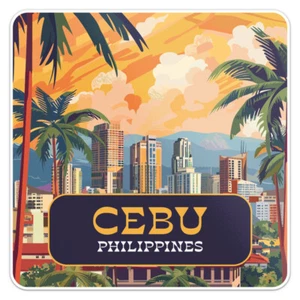 Philippinen Cebu City Vinyl Aufkleber Wasserdicht Autoaufkleber - Bild 1 von 6