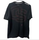 Oregon State Beavers Shirt Men Xl Black Nike Lightweight Casual Ncca Logo Sports