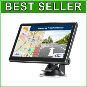 2025 GPS Navigator with Voice Turn-by-Turn and Red Light Warnings—7-Inch Touch - Picture 1 of 8