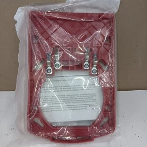 NEW SIMPLEX 49MP-SVWR HORN SPEAKER STROBE SV WALL MOUNTING PLATE RED 07431684 - Picture 1 of 4