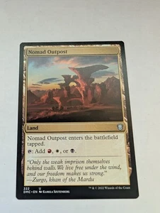 Nomad Outpost (NM) Dominaria United DMC Magic MTG - Picture 1 of 1