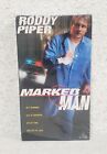 Marked Man Roddy Piper VHS Tape 1996 OOP Rare Action Crime Drama Movie