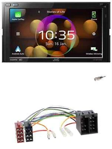 JVC DAB MP3 2DIN Bluetooth USB Autoradio für Skoda Octavia I 1997-2004 - Bild 1 von 10