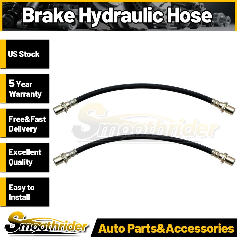 Mangueira hidráulica de freio dianteiro Raybestos Freios 2 peças para Toyota 4Runner 1986-1995 - Imagem 1 de 3