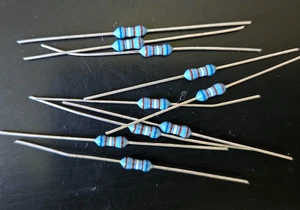 10pcs 6.19k ohm 1/4W 1% Metal Film Precision Axial Resistors ~ NEW ~ - Picture 1 of 1