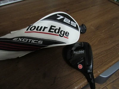 TOUR EDGE EXOTICS E725 HYBRID  3 -STIFF  - VERY GOOD COND. W/ HEADCOVER - Image 1 of 4