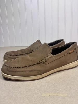 Zapatos sin cordones mocasines MANCHADOS Cole Haan beige claro C27826 para hombre 11,5 M Foto 1 de 4