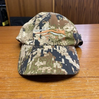 Sitka Gear Elevated II Camo Hat Adjustable Snapback Hunting Cap Optifade - Image 1 of 4