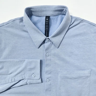 Lululemon Men’s XL X-Large Commission Shirt Slim Fit Button Up - Image 1 of 4