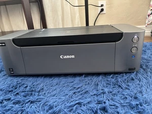 Canon Pixma PRO-100 Digital Photo Color Inkjet Printer K10377 Open Box- Tested - Picture 1 of 9