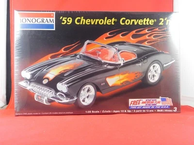 Chevrolet Corvette 1959- Maquette Monogram  1/24ème 85-2379 - Photo 1/2