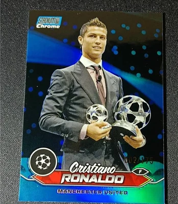 2023 Topps Chrome UEFA EURO Cristiano Ronaldo /175 Hero Image Variatons #7 - Bild 1 von 2