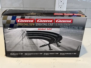 Carrera High Bank Curves 20020574 1:24 1:32 Slot Car Track - Imagen 1 de 2