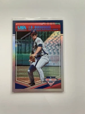 J.B. Bukauskas 2018 Panini USA Stars & Stripes Longevity Holo Foil 02/99 - Image 1 of 2