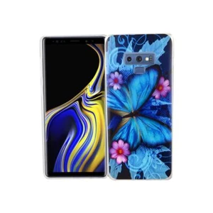 Etui na telefon komórkowy do Samsung Galaxy Note 9 Futerał ochronny Backcover Bumper Etui Case Niebieskie - Zdjęcie 1 z 3