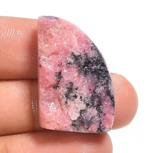 Natural Rhodonite Gemstone 41.50 Cts Loose Fancy Druzy From 26X17X7 mm - Picture 1 of 6