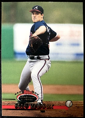Greg MADDUX 1993 Topps Stadium Club #665 Atlanta Braves - Image 1 of 2
