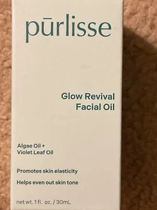 Aceite facial Purlisse Beauty Glow Revival nuevo en caja brillo facial sellado 💕 - Imagen 1 de 1