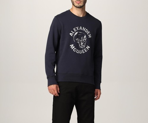 Felpa maglione uomo Alexander McQueen originale taglia S M B114