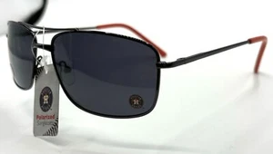 HOUSTON ASTROS THIN METAL SUNGLASSES UV PROTECTION MLB BASEBALL TEAM LOGO NEW - Picture 1 of 2