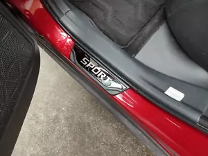 For Kia Forte Car Accessories Door Sill Protector Scuff Plate Auto Guard Sticker - Picture 1 of 8