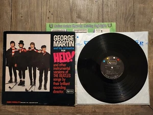 George Martin & His Orchestra Play Help LP The Beatles United Artists UAL3448 - Picture 1 of 3
