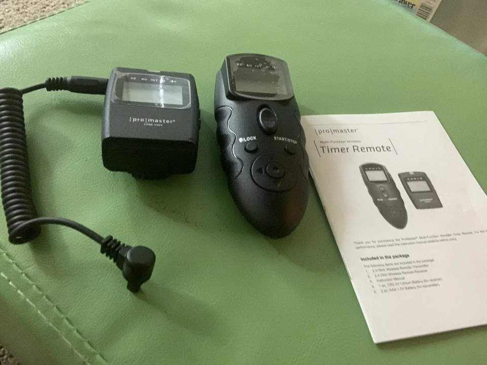 Promaster Wireless multi function timer controlled remote shutter release - Image 1 of 1