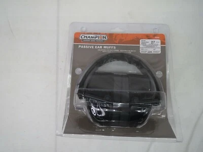 Champion Traps And Targets 42820 Passive Ear Muff Black Foto 1 de 4