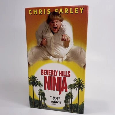 Beverly Hills Ninja (VHS, 1997) Chris Farley, Chris Rock, Nicolette Sheridan - Image 1 of 4