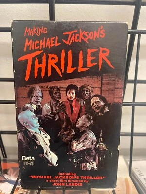MAKING MICHAEL JACKSON'S THRILLER BETA BETA BETA TAPE!! (A) - Image 1 of 2