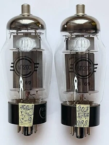 2 PIEZAS TUBOS SVETLANA DE HAZ DE SALIDA DE VACÍO 6P20S / 6CB5A / HAZ DE VACÍO! ¡De nuevo de lote antiguo! OTK! ¡RARO! - Imagen 1 de 6